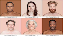 volti umani di tutti i colori