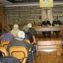 La sala biblioteca della Curia
